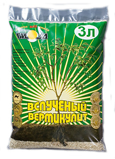 Вермикулит вспученный 3л  
