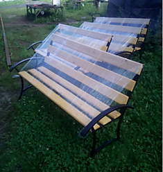 Скамейка (Грибок со спинкой)